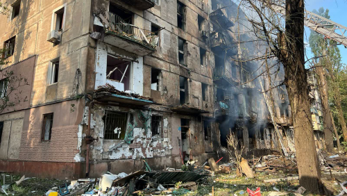 烏稱俄軍導彈襲擊澤連斯基家鄉  致數十人死傷