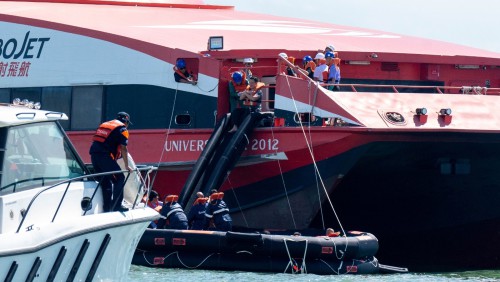 粵港澳海上演習　加強區域合作搜救能力