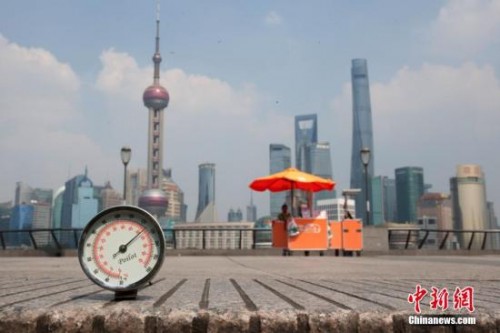 上海開啟“炙烤”模式高溫橙色預警“五連發”