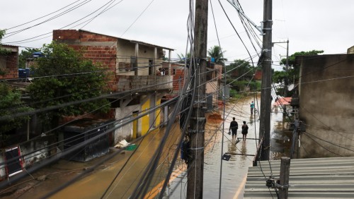巴西東南部暴雨已致15人死亡 多地進入緊急狀態
