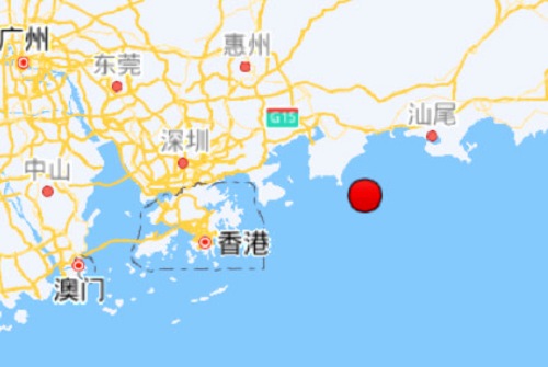 惠州今晨4.1級地震 澳門有震感