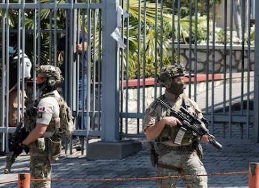 槍聲不斷！海地警方與黑幫在總統府附近激烈交火